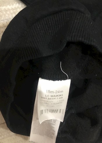 Çocuk Siyah Baskılı Sweatshirt - Görsel 3