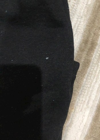 Siyah Bebek Eşofman Takımı, Uzun Kollu, Velcro - Görsel 4