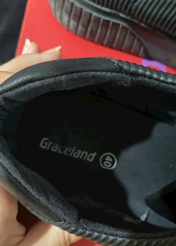 Deichmann Siyah Kadın Platform Spor Ayakkabı