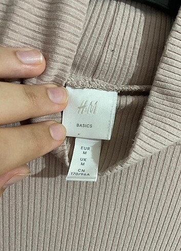 H&m kadın boğazlı body