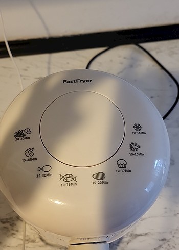 Luxell Beyaz Hava Fritözü - Görsel 6