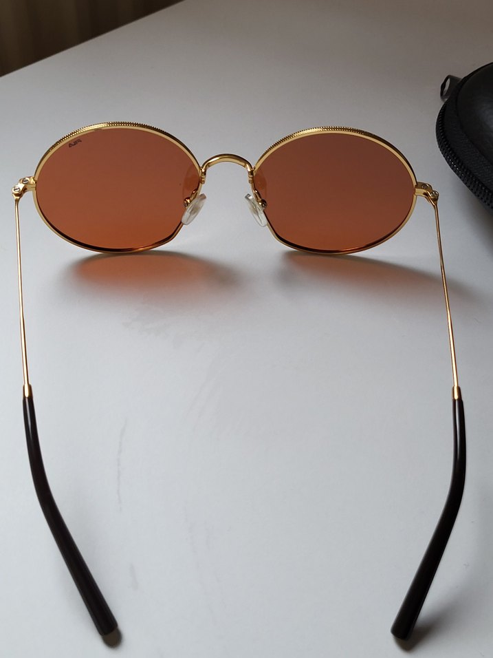 orjinal fila marka Parlak Kahverengi Kadın Güneş Gözlüğü SIFIR - Görsel 5