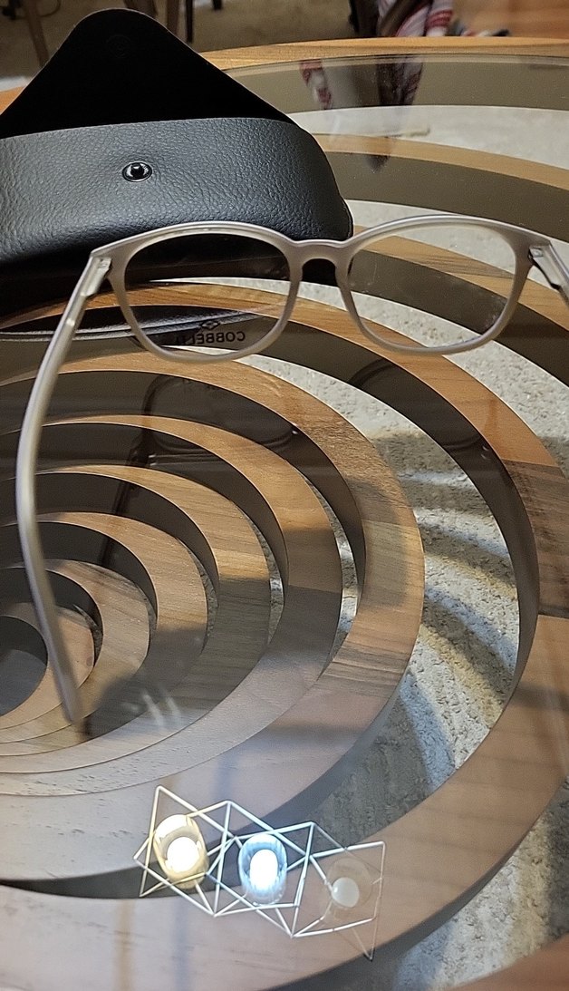 Bej Renkli Tokalı Kadın Gözlüğü - Görsel 5