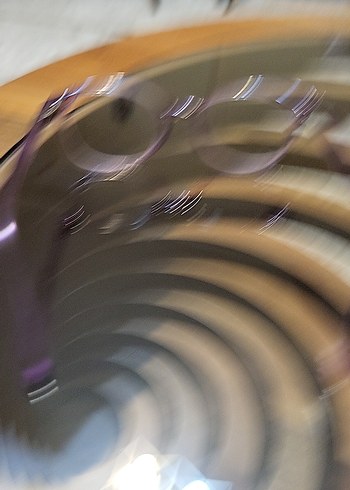 Şeffaf Mor kız çocuk gözlüğü - Görsel 4