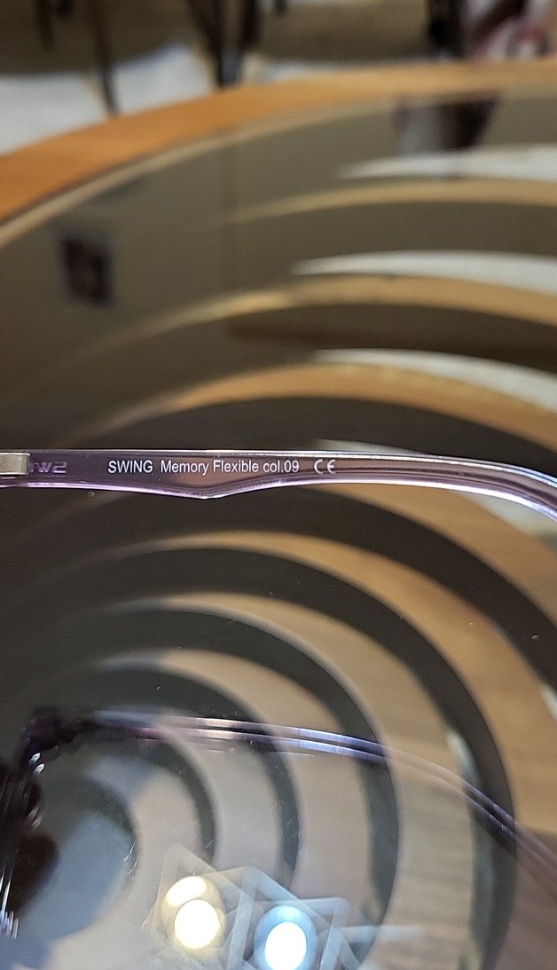 Şeffaf Mor kız çocuk gözlüğü - Görsel 3