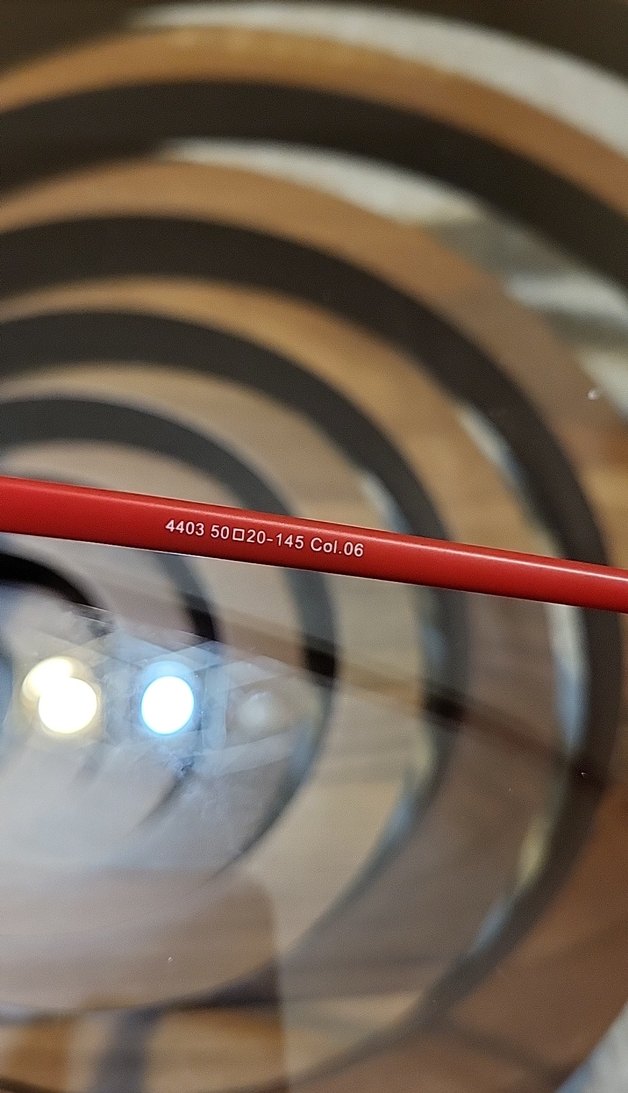 Kadın Retro Kırmızı Parlak Gözlük - Görsel 2