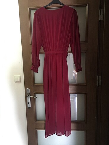 Diğer Bordo elbise
