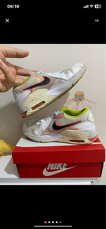 Orijinal nike ait Max 30 numara