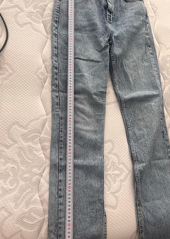 Trendyol & Milla Gri Regular Fit Midi Denim Pantolon