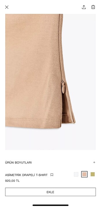 m Beden Zara bluz