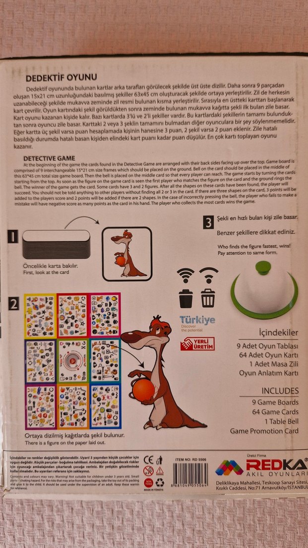 Dedektif İlk Bulan Kart Oyunu - Görsel 5