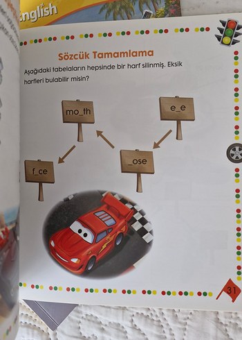 Disney Pixar Cars İngilizce Hikaye Kitapları Seti - Görsel 4