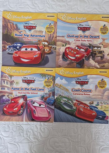 Disney Pixar Cars İngilizce Hikaye Kitapları Seti - Görsel 2