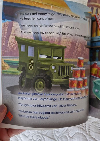Disney Pixar Cars İngilizce Hikaye Kitapları Seti - Görsel 6