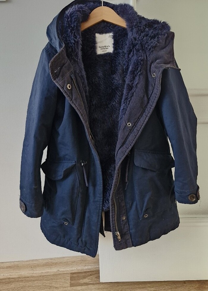 Zara kız çocuk mont - Görsel 5
