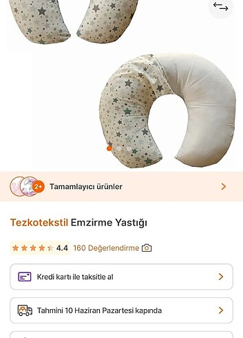 Emzirme yastığı 