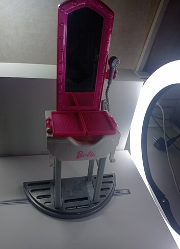 Beden Renk Barbie lavabo ve tarak