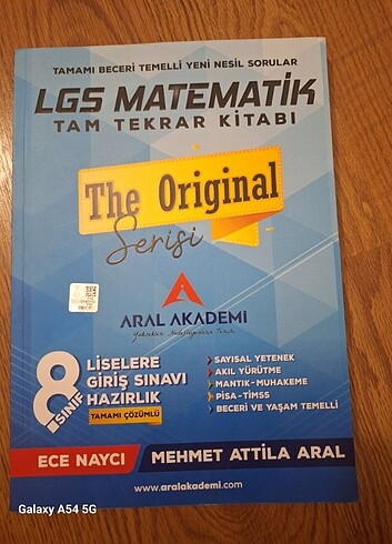 LGS 8.sınıf kaynak kitap ve denemeler