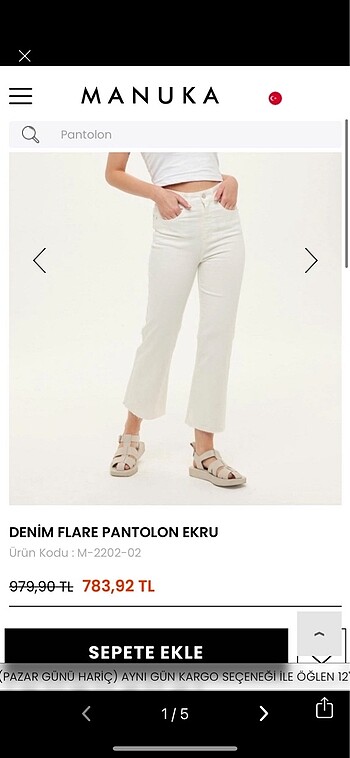 Manuka Flare Pantalon