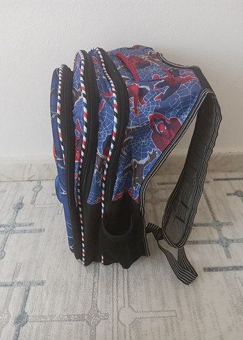 Renkli Örümcek Adam Temalı Çocuk Okul Çantası - Görsel 6