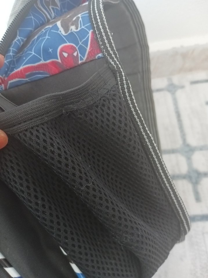 Renkli Örümcek Adam Temalı Çocuk Okul Çantası - Görsel 3