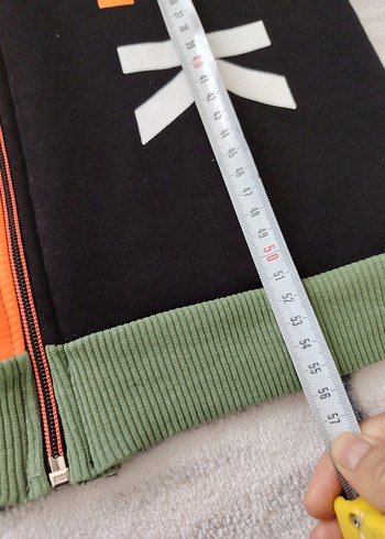 Erkek Kapüşonlu Fermuarlı Sweatshirt - Görsel 7