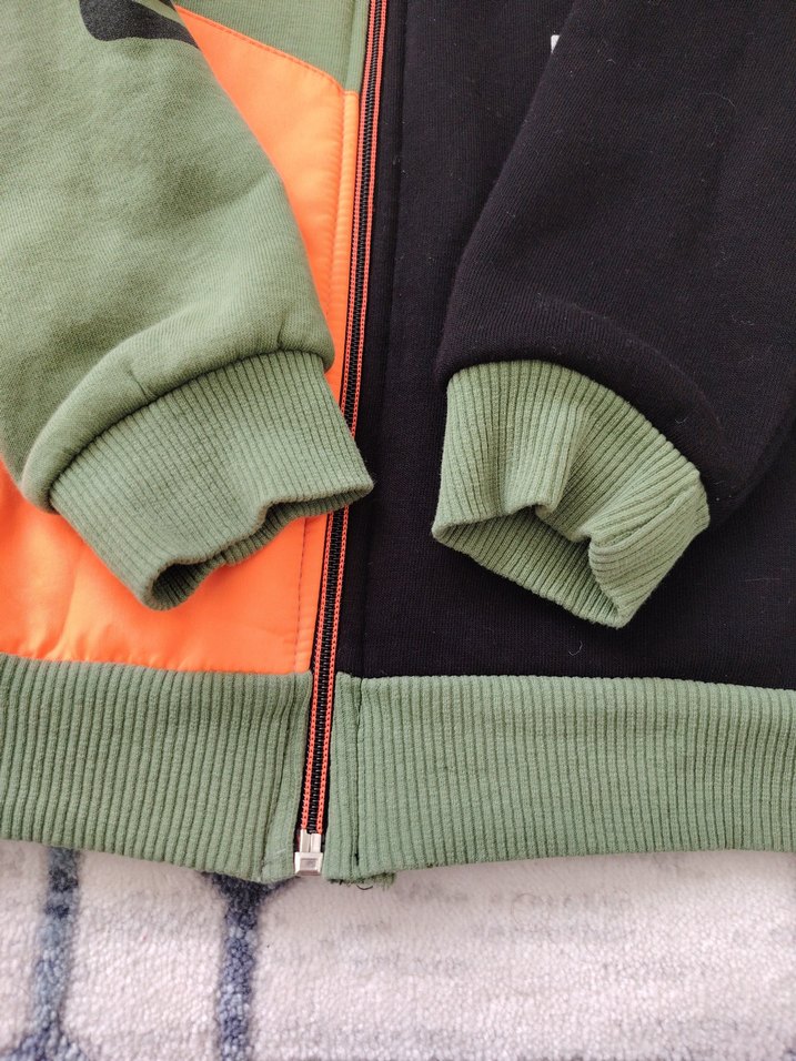 Erkek Kapüşonlu Fermuarlı Sweatshirt - Görsel 3