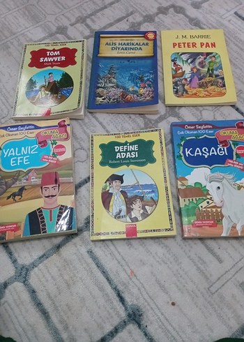 Çocuk Kitapları Seti - Klasik ve Macera - Görsel 2
