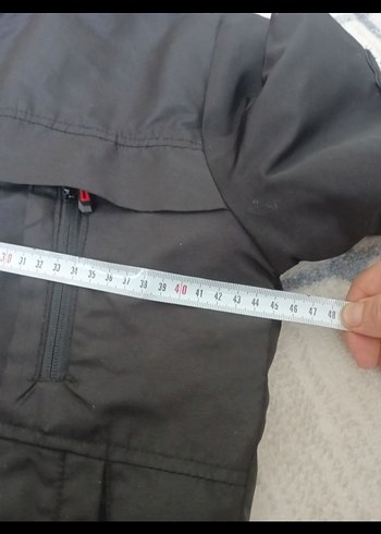 Fermuarlı Siyah Erkek Çocuk Mont - Görsel 6