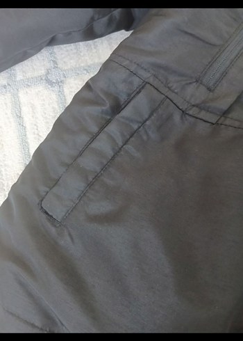 Fermuarlı Siyah Erkek Çocuk Mont - Görsel 4