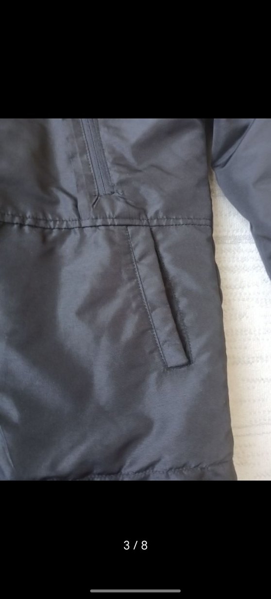 Fermuarlı Siyah Erkek Çocuk Mont - Görsel 3