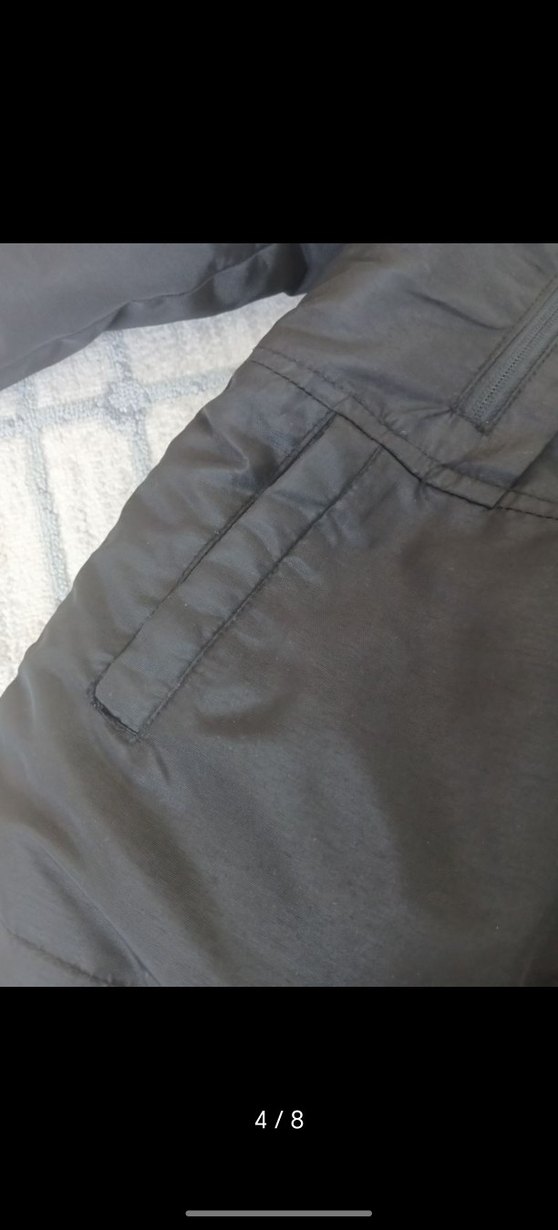 Fermuarlı Siyah Erkek Çocuk Mont - Görsel 4