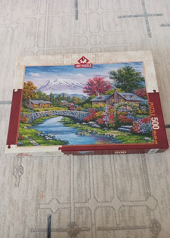 500 Parçalı Renkli Doğa Manzarası Puzzle