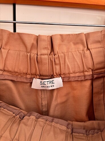 Setre yüksek bel pantolon