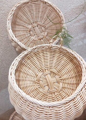 Zara Home Rattan Duvar sepeti