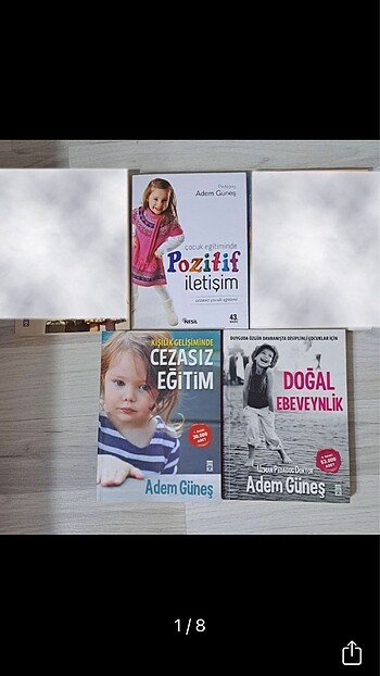 Adem Güneşin çocuk gelişimi kitapları