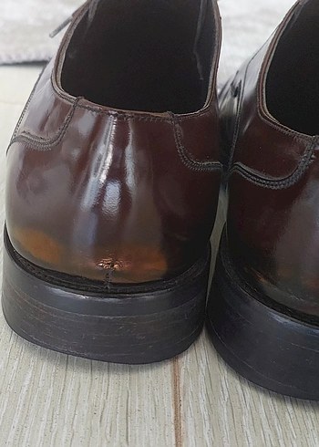 Derimod Bordo Deri Klasik Erkek Ayakkabısı - Görsel 7