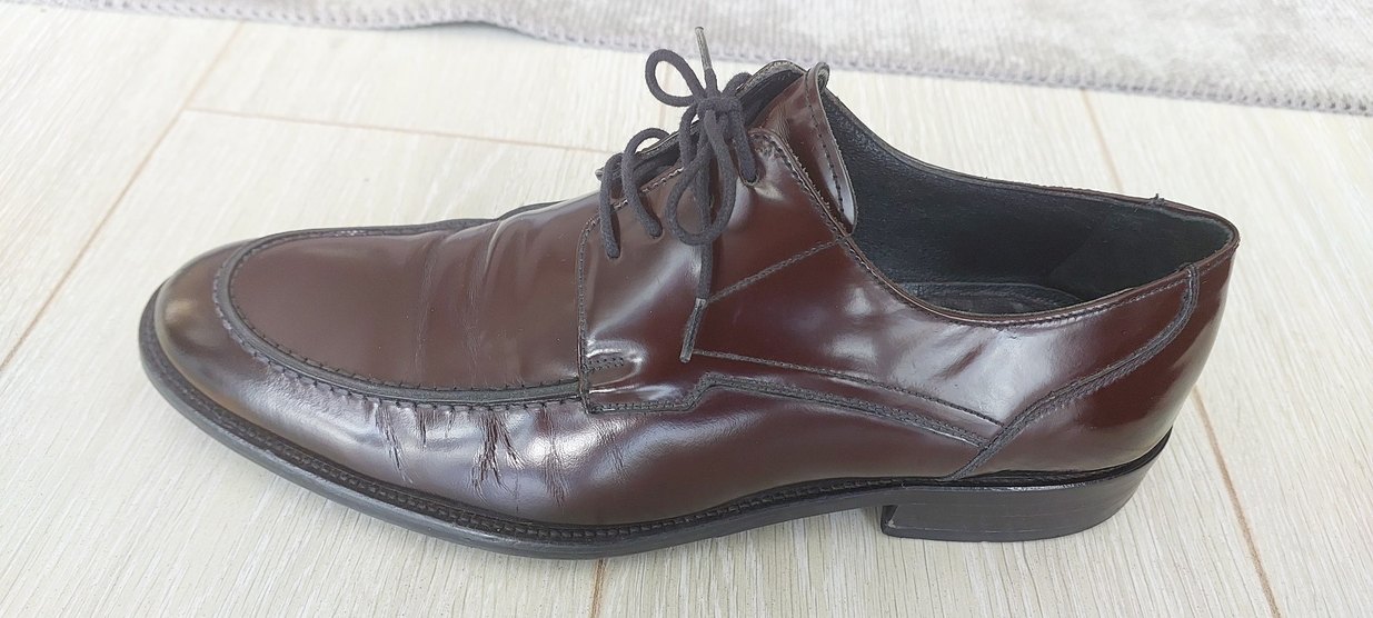 Derimod Bordo Deri Klasik Erkek Ayakkabısı - Görsel 3