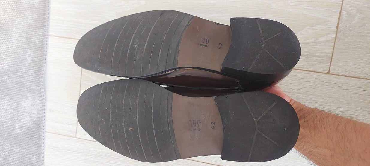 Derimod Bordo Deri Klasik Erkek Ayakkabısı - Görsel 5