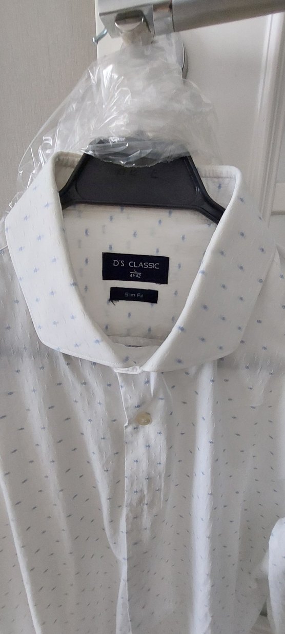 D'S damat uzun kollu erkek Gömlek - Görsel 2