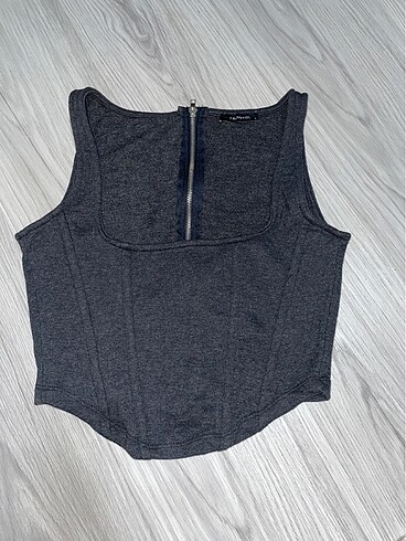 korse detaylı bluz