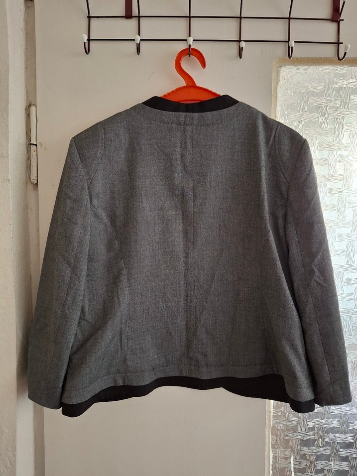 Charma,Gri Kadın Blazer Ceket - Görsel 2