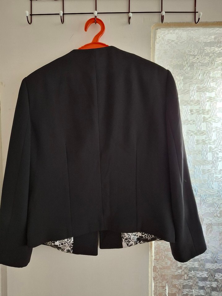 Siyah Kadın Blazer Ceket - Görsel 2