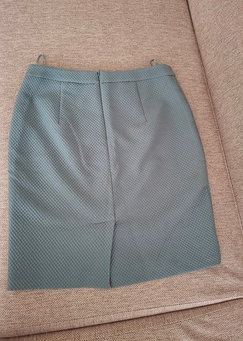 mavi Mini Kalem Etek Pilili - Görsel 2