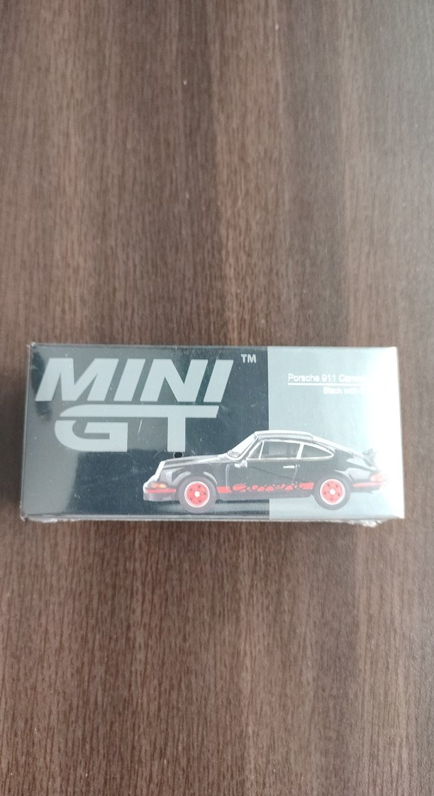 MINI GT Siyah Porsche 911 Oyuncak Araba - Görsel 3