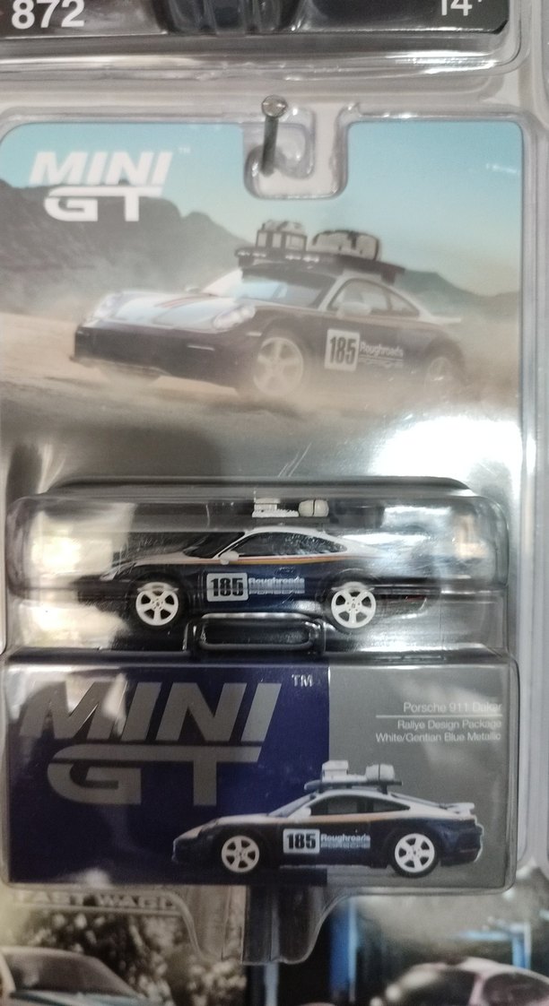 Mini GT Gri Porsche 911 Diecast Oyuncak Araba - Görsel 3