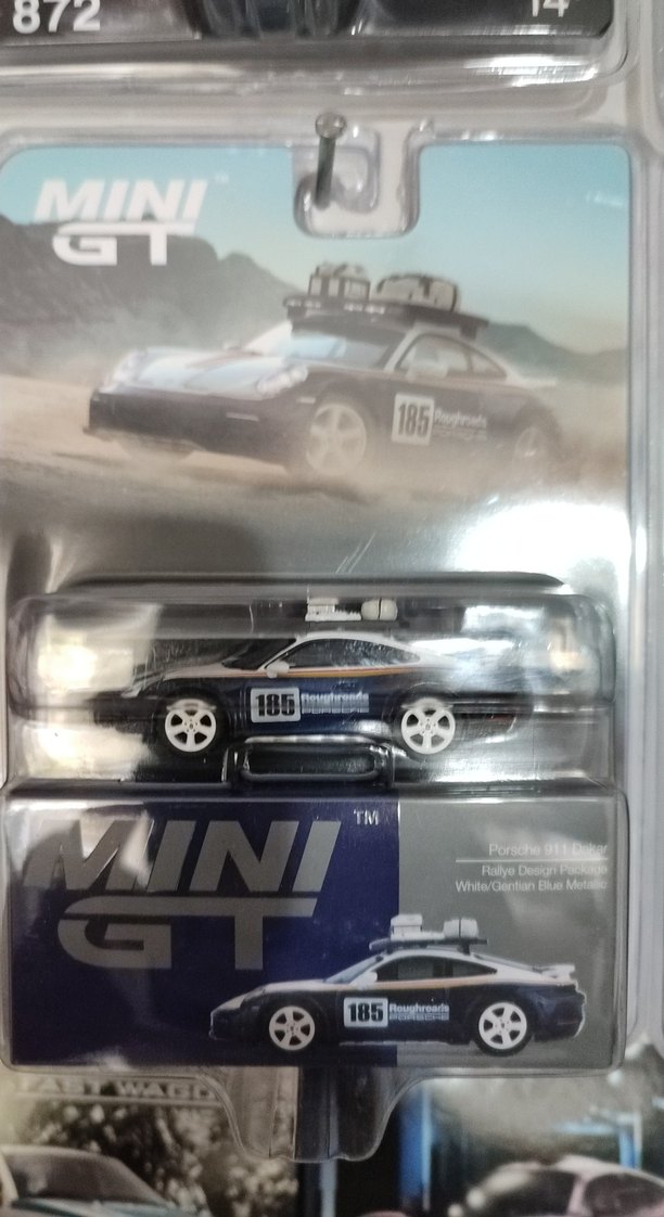 Mini GT Gri Porsche 911 Diecast Oyuncak Araba - Görsel 2