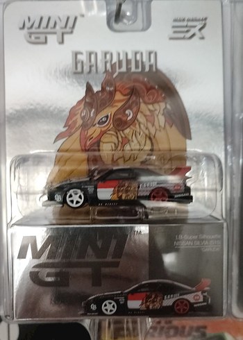 Mini GT Siyah Nissan Silvia S15 Oyuncak Araba - Görsel 2