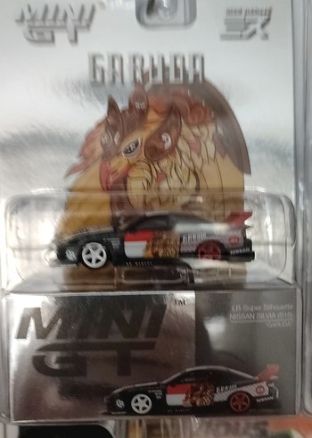 Mini GT Siyah Nissan Silvia S15 Oyuncak Araba - Görsel 3