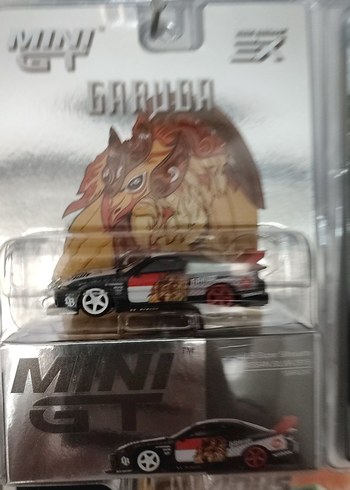 Mini GT Siyah Nissan Silvia S15 Oyuncak Araba - Görsel 4